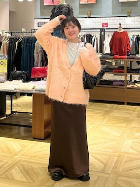 「アイテム（バレッタ/ヘアクリップ）」を使った、ayanoooy310さん（レディース・158cm・30代）の秋コーディネート