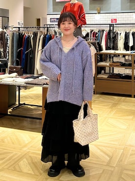 「アイテム（チョーカー）」を使った、ayanoooy310さん（レディース・158cm・30代）の秋コーディネート