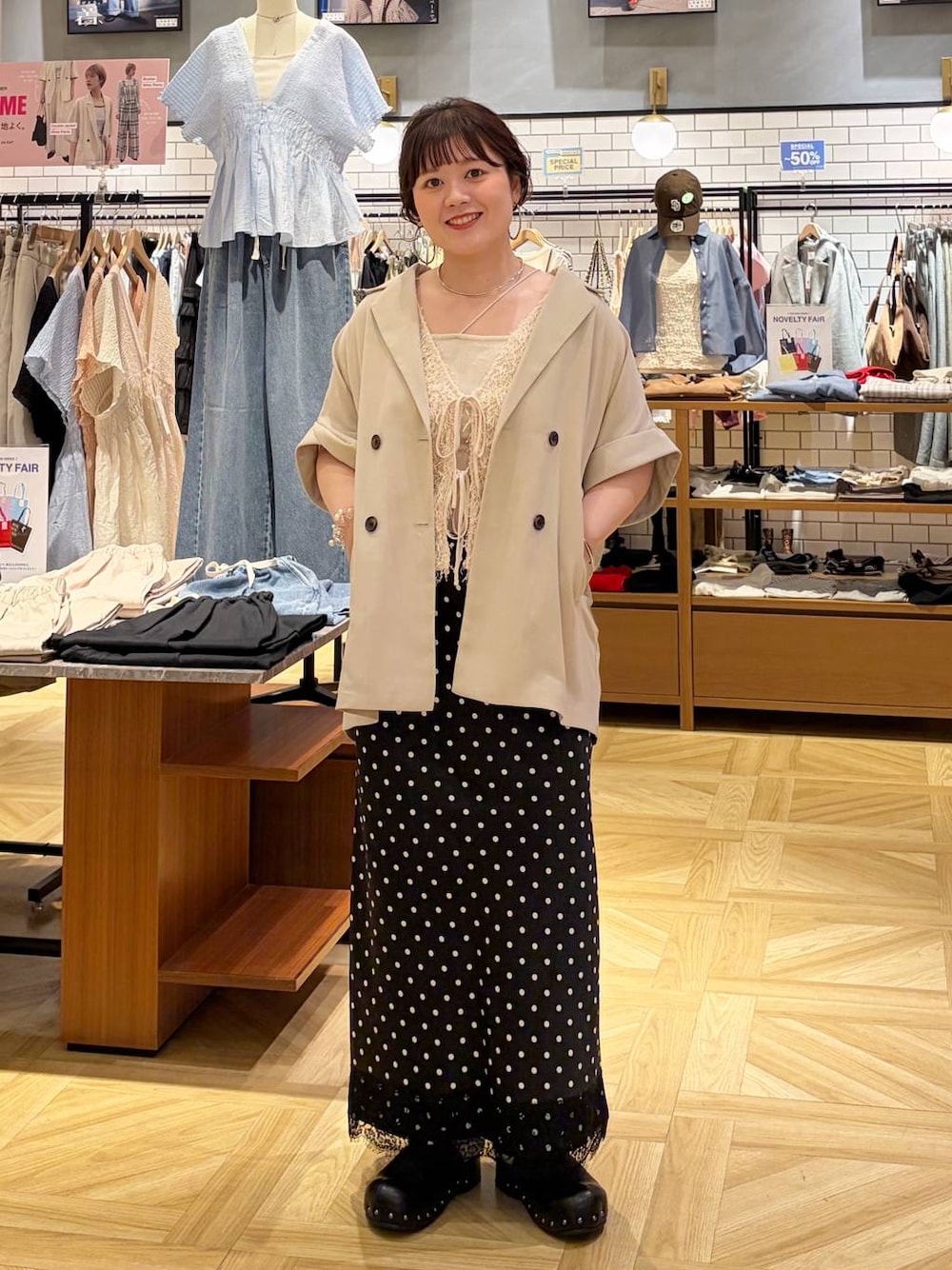 ayanoooy310(LOWRYS FARM イオンモール大和郡山)|LOWRYS FARMのキャミソールを使ったコーディネート - WEAR