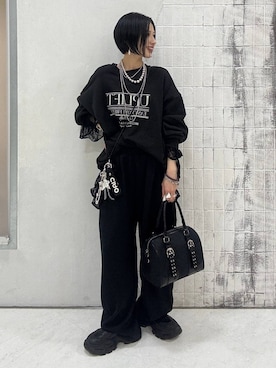 「アイテム（チャーム）」を使った、amnc117さん（レディース・153cm・20代）の秋コーディネート