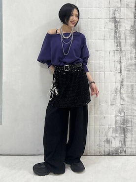 amnc117さん（レディース・153cm）の冬コーディネート