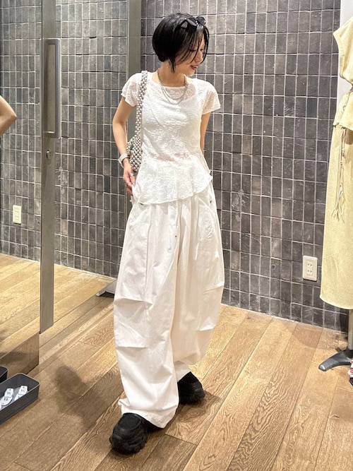 JEANASIS ミリタリータックボリュームパンツ ミリタリータックボリュームパンツ/657336（その他パンツ）｜JEANASIS
