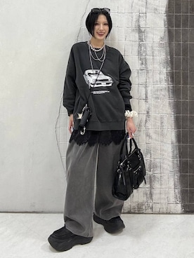 amnc117さん（レディース・153cm）の冬コーディネート