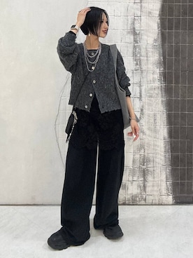 「アイテム（チャーム）」を使った、amnc117さん（レディース・153cm）の秋コーディネート