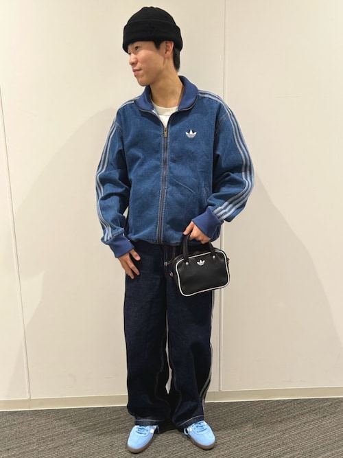 ま*い様 adidas アディカラー デニム ファイヤーバード セットアップ 完 ま*い様 adidas アディカラー デニム ファイヤーバード セットアップ 完