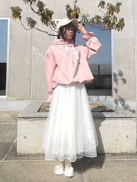 わたりりさん（レディース・158cm）の春コーディネート