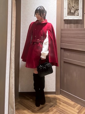 わたりりさん（レディース・158cm）の冬コーディネート