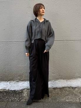 「NAVE（ネイヴ）のアイテム」を使った、arakiさん（レディース・165cm）の冬コーディネート