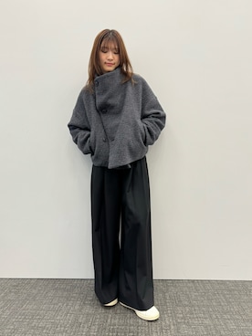 「NAVE（ネイヴ）のアイテム」を使った、arakiさん（レディース・165cm）の冬コーディネート