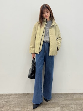 「NAVE（ネイヴ）のアイテム」を使った、arakiさん（レディース・165cm）の冬コーディネート