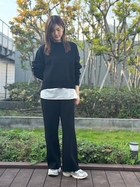 「NAVE（ネイヴ）のアイテム」を使った、arakiさん（レディース・165cm）の冬コーディネート