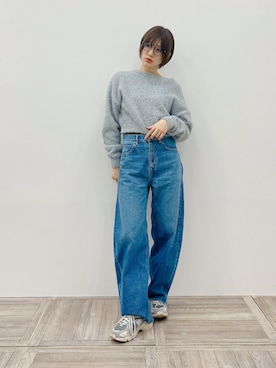 「NEW BALANCE（ニューバランス）のアイテム」を使った、arakiさん（骨格ナチュラル・レディース・165cm）の冬コーディネート