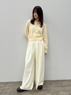 「NAVE（ネイヴ）のアイテム」を使った、arakiさん（レディース・165cm）の冬コーディネート