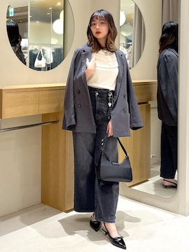 あおいさん(レディース・158cm)の秋コーディネート