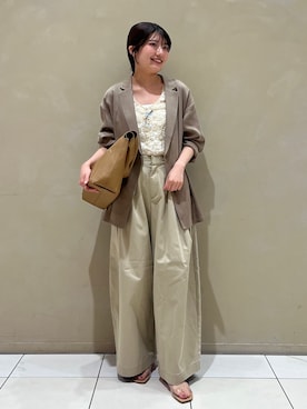 「plage（プラージュ）のアイテム」を使った、kotomiさん（レディース・161cm）の春コーディネート