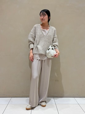 「plage（プラージュ）のアイテム」を使った、kotomiさん（レディース・161cm）の秋コーディネート