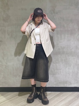 megumiさん（レディース・170cm）の春コーディネート