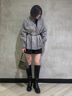 megumiさん（レディース・170cm）の冬コーディネート