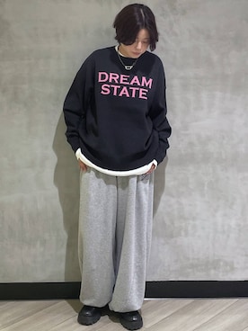 「アイテム（ローファー）」を使った、megumiさん（レディース・170cm・10代）の秋コーディネート