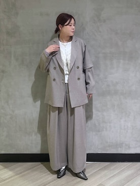 megumiさん（レディース・170cm）の春コーディネート