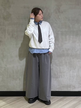 megumiさん（レディース・170cm）の冬コーディネート