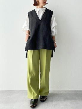 nissen staffさん（レディース・157cm）の秋コーディネート