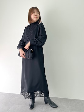 nissen staffさん（レディース・154cm）の秋コーディネート