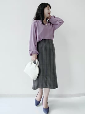 nissen staffさん（レディース・146cm）の秋コーディネート