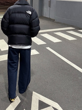 「アイテム（スウェットパンツ）」を使った、Jhonさん（メンズ・172cm）の秋コーディネート