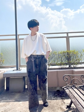 「フェススタイル」｜DAICHIさん（メンズ・180cm・10代）の夏コーディネート