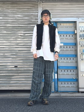「KIKO KOSTADINOV（キコ コスタディノフ）のアイテム（シューズ）」を使った、y_u_x_a_k_uさん（メンズ・175cm）の春コーディネート