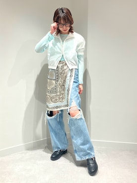 「HIMIKO（ヒミコ）のアイテム」を使った、Maaachi_HIMIKOさん（レディース・160cm）の夏コーディネート