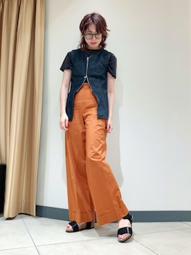 「BACCA（バッカ）のアイテム」を使った、Maaachiさん（レディース・160cm）の夏コーディネート