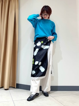 「HIMIKO（ヒミコ）のアイテム」を使った、Maaachi_HIMIKOさん（レディース・160cm）の冬コーディネート