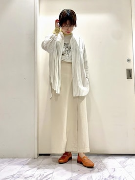 「SLOBE IENA（スローブイエナ）のアイテム」を使った、Maaachiさん（レディース・160cm）の春コーディネート