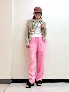 「EDITION（エディション）のアイテム」を使った、Maaachi_HIMIKOさん（レディース・160cm）の春コーディネート