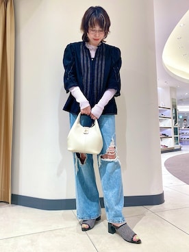 「H&M（エイチ・アンド・エム）のアイテム」を使った、Maaachiさん（レディース・160cm）の春コーディネート