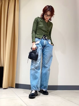 「アイテム（バレエシューズ）」を使った、Maaachi_HIMIKOさん（レディース・160cm・30代）の秋コーディネート