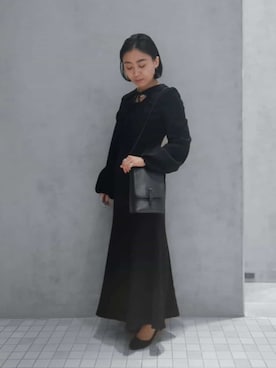 MTさん(レディース・153cm)の冬コーディネート