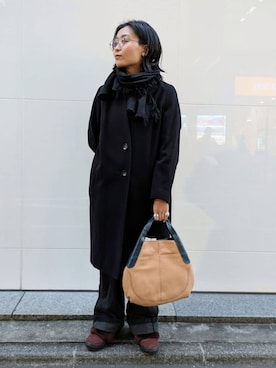MTさん(レディース・153cm)の冬コーディネート