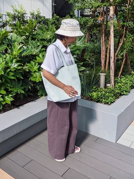 MTさん(レディース・153cm)の夏コーディネート