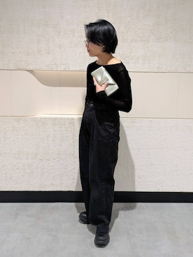 MTさん(レディース・153cm)の冬コーディネート