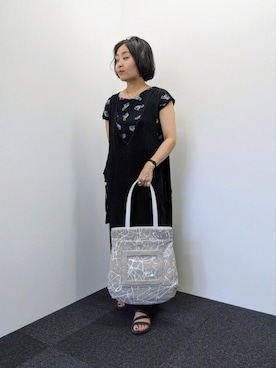 MTさん(レディース・153cm)の夏コーディネート