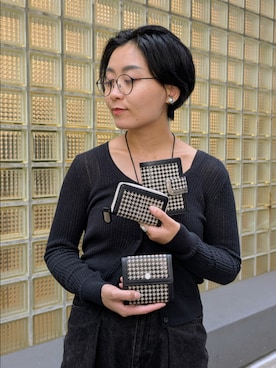 「アイテム（キーケース/キーアクセサリー）」を使った、MTさん（レディース・153cm）の秋コーディネート