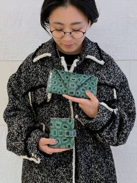 MTさん(レディース・153cm)の冬コーディネート