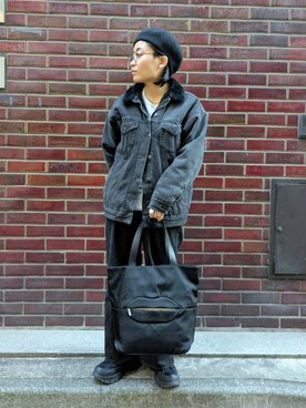 MTさん(レディース・153cm)の冬コーディネート