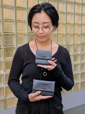 「アイテム（財布）」を使った、MTさん（レディース・153cm）の秋コーディネート