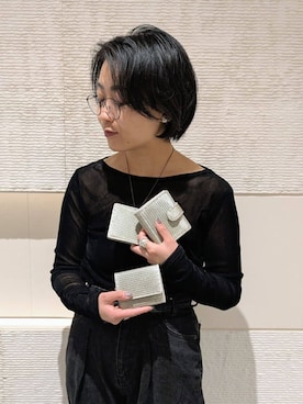 MTさん(レディース・153cm)の冬コーディネート