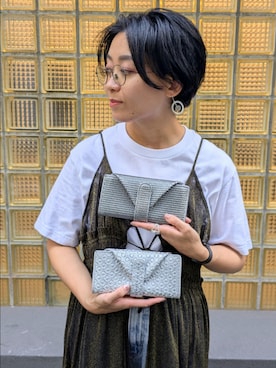 「アイテム（財布）」を使った、MTさん（レディース・153cm）の秋コーディネート