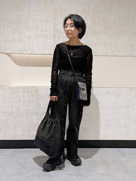 MTさん(レディース・153cm)の冬コーディネート